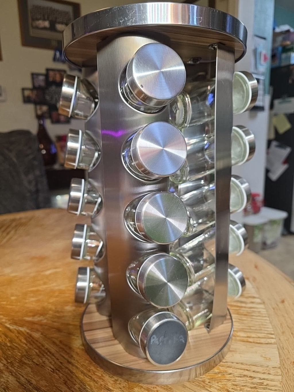 Rotating Spice Organizer Rack